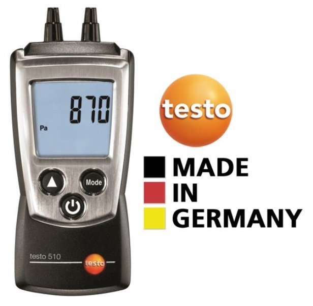 Testo 510 Manometre - Fark Basınç Ölçer