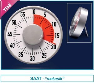 İsolab 055.04.001 saat - mekanik (1 adet)