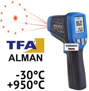 TFA 31.1138.01 Dairesel Lazerli İnfrared Termometre