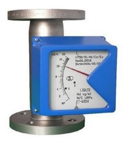 DN65 Metal Tüplü Debimetre Gaz 18-400 m3/saat Mekanik Göstergeli 16bar