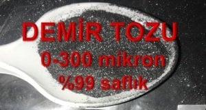 Mikronize Demir Tozu 0-300 mikron