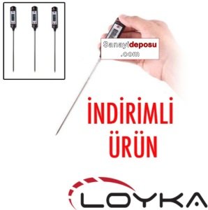 3 ADET Loyka 9263 +Plus Çubuk Termometre