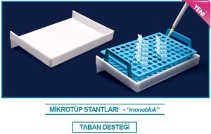 İsolab monoblok mikrotüp standı için taban desteği (1 adet)