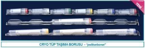 İsolab taşıma borusu - 2 ve 5 ml cryo tüp için (12 adet)