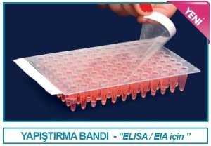 İsolab Yapıştırma filmi - polyester - ELISA plakları için (10 adet)