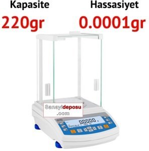 AS 220 Hassas Analitik Terazi - Hassasiyet: 0.0001 gr. Max: 220 gr.