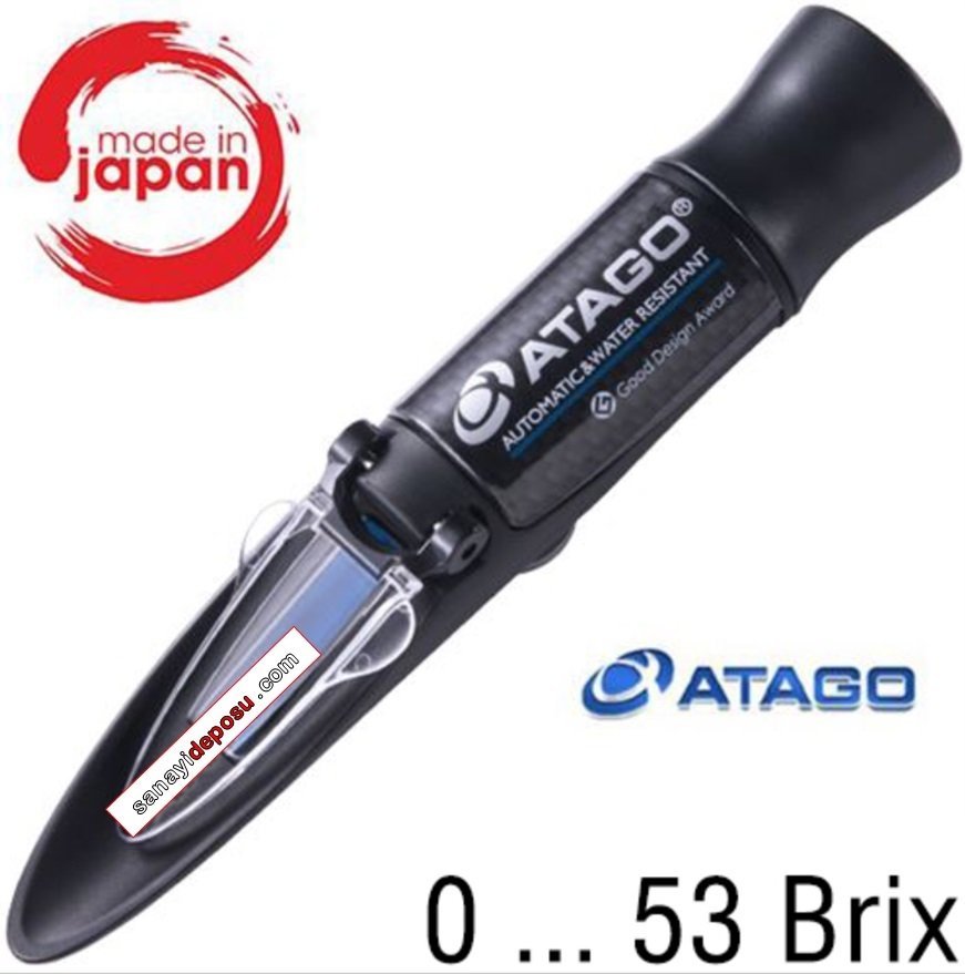 Atago Refraktometre Fiyatları 0-53 Brix Ölçer - Japon