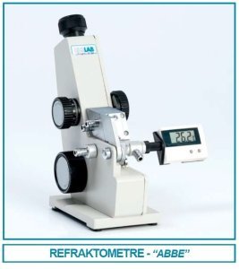 İsolab refraktometre - abbe - 0 - 95 % brix (1 adet)