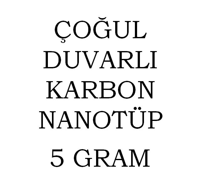 Çoğul Duvarlı Karbon Nanotüp - 5 gram