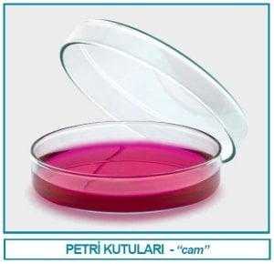 İsolab petri kutusu - cam (18 adet)