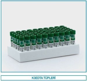 İsolab K3 edta tüp - 2.5 ml (1500 adet)