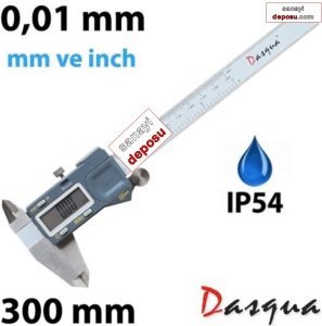 Dasqua 2110-300 Dijital Kumpas 0-300 mm