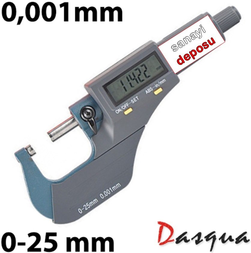Dasqua 4210 Hassas Dijital Mikrometre