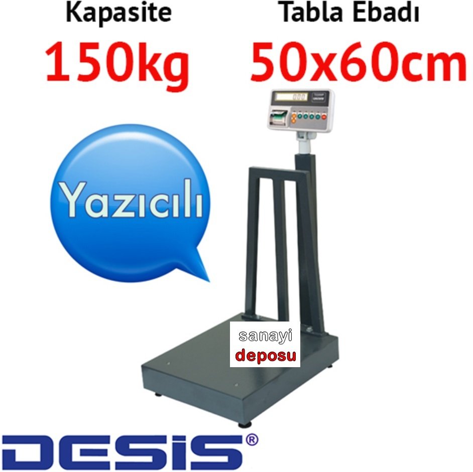 Desis 2200P Fiş Çıkaran Termal Yazıcılı Baskül