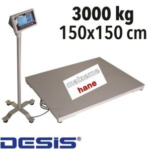 Desis BW 3 Ton Kapasiteli - 150x150 cm Platform