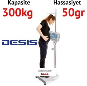 Desis Ekoter Boy Kilo Ölçer - Hassasiyet: 50 gr. Max: 300 kg.