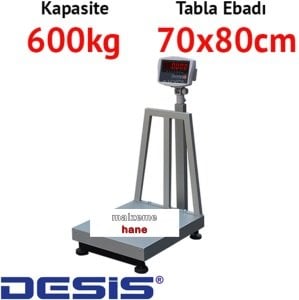 Desis ELW 600 kg. 70x80 cm