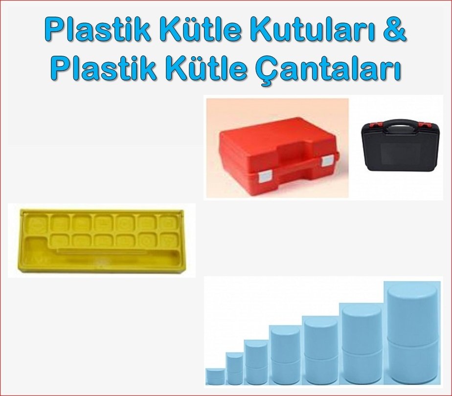 Plastik Kütle Çantaları - Plastik Kütle Kutuları 1 kg Plastik Set Çantası