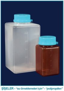 İsolab sise - su numune - PP - sodiumtiyosülfatlı - şeffaf - steril R