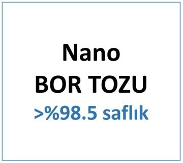 Nano Bor Tozu %98.5