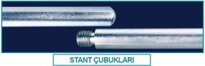 İsolab stand borusu - galvanize çelik