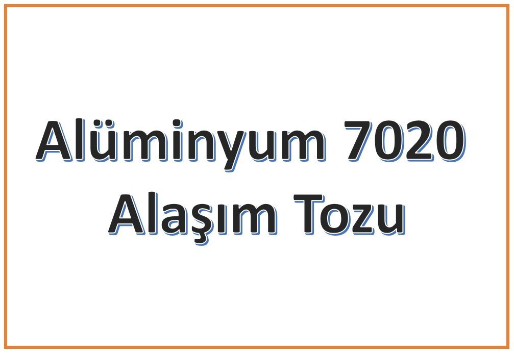 Alüminyum 7020 Alaşım Tozu