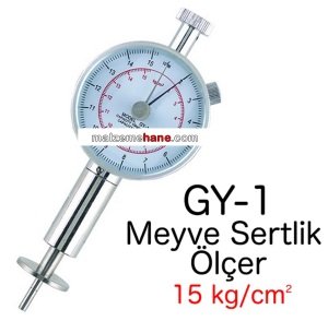 GY-1 Meyve Sertlik Ölçer Penetrometre