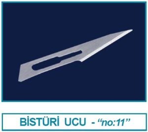 İsolab bistüri ucu - no:11 (100 adet)