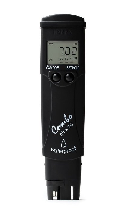 HANNA HI98130 Yüksek Aralık pH / İletkenlik / TDS Test Cihazı 20.00 mS / cm /10.00 ppt (g / L)