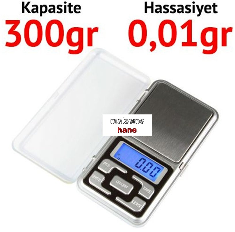 Lante Mh Hassas Cep Terazisi - Hassasiyet: 0.01 gr. Max: 300 gr.