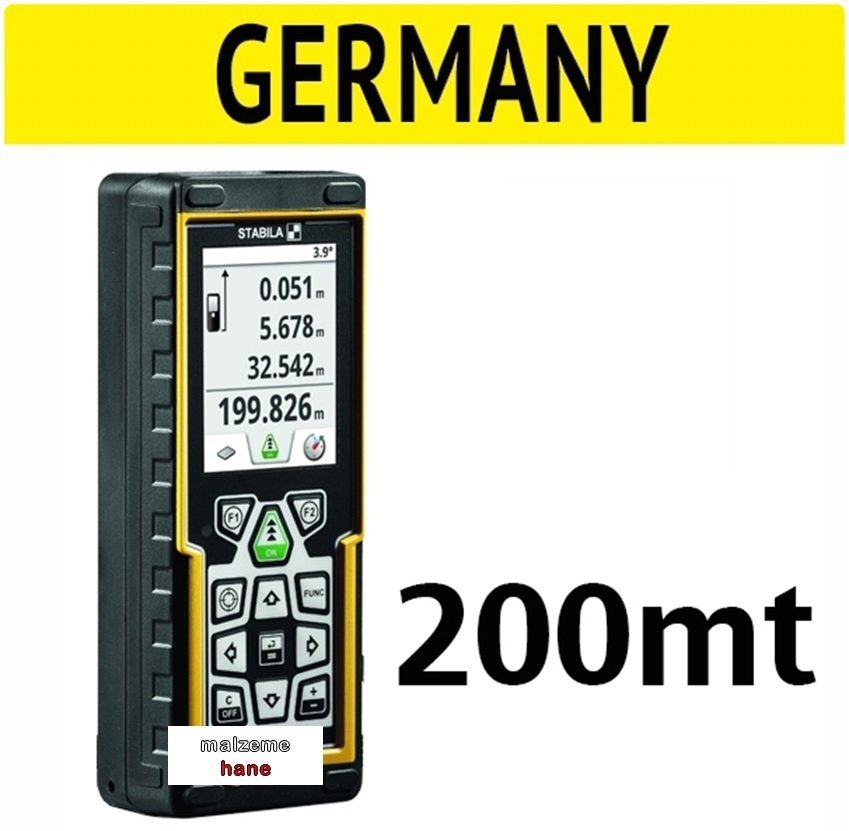 LD 520 Kameralı Lazermetre (Alman) 200 metre ölçüm