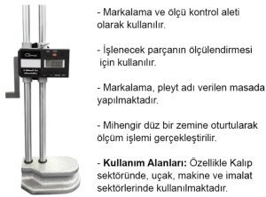 Loyka 4029 Çift Sütunlu Dijital Mihengir 300 mm