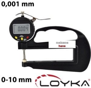 LOYKA 5331-10 Geniş Ağızlı Kalınlık Komparatörü (0.001 MM-120 MM)