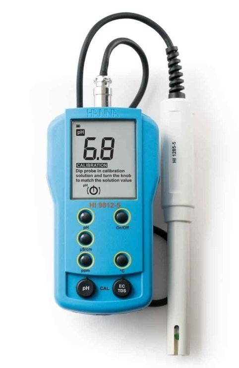 HANNA HI9812-5 Taşınabilir pH / EC / TDS / Sıcaklık Metre