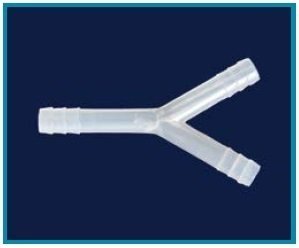 İsolab hortum bağlantı parçası - Y form - 6 mm çap (1 adet)