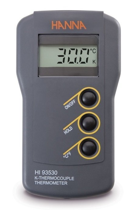 HANNA HI93530 Taşınabilir 0.1oC Çözünürlük K-Tip Termokupl Termometresi