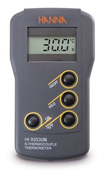HANNA HI93530N Taşınabilir 0.1oC Çözünürlük K-Tip Termokupl Termometresi