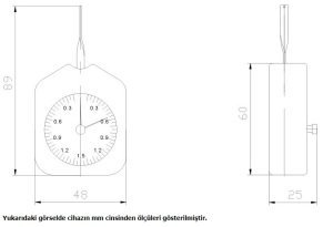 Loyka ATG-30 İtme ve Çekme Kuvveti Ölçer