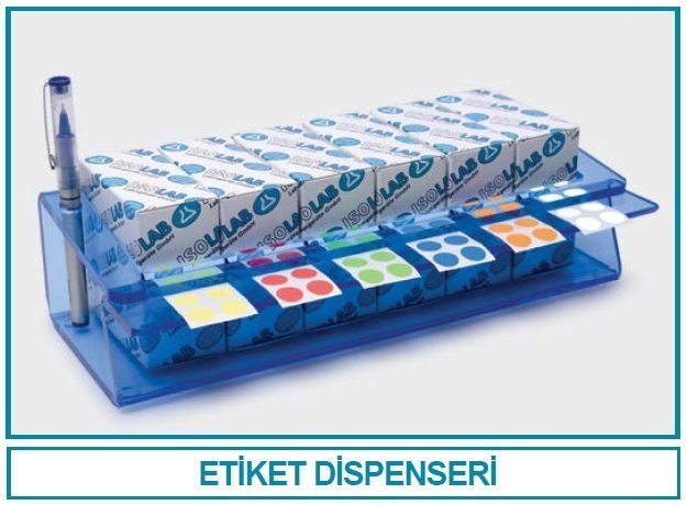 İsolab etiket dispenseri (1 adet)