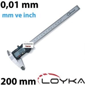 Loyka KMP200 Dijital Kumpas 0-200 MM