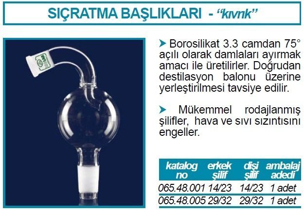 İsolab adaptör - sıçratma tutucu (1 adet)