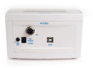 HANNA HI5321-02 Laboratuvar Araştırma Sınıfı Tezgahüstü EC / TDS / Tuzluluk / Rezistivite Metresi ATC ve Genişletilmiş Aralık