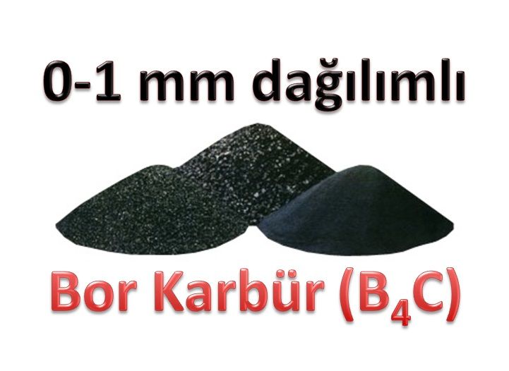 Bor Karbür B4C Tozu – 0-1 mm dağılımlı