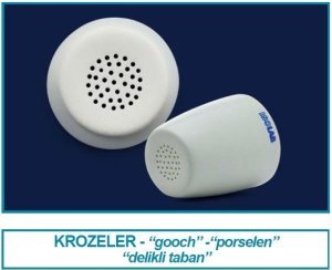 İsolab kroze - gooch - porselen (6 adet)