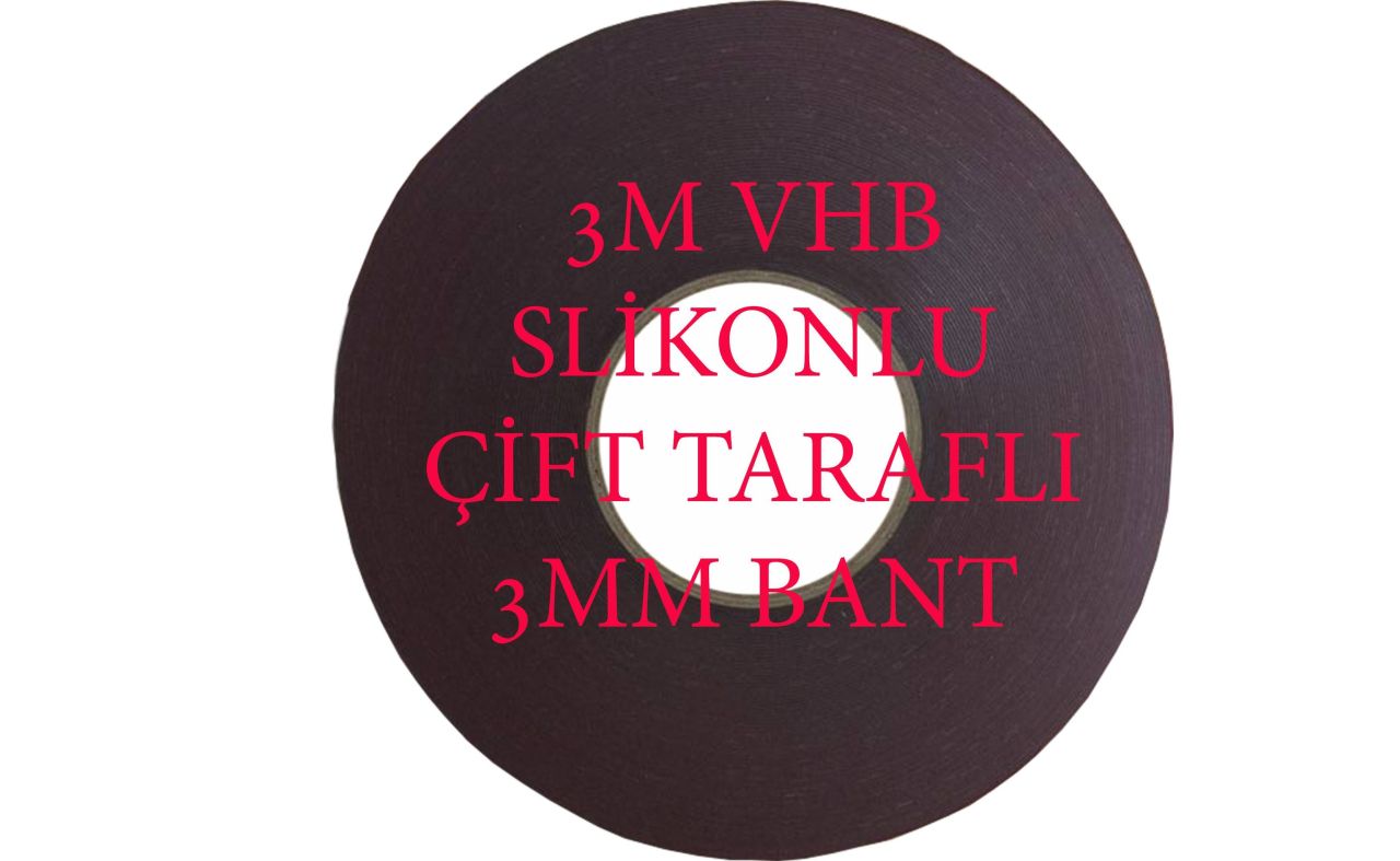 3M VHB 3MMX33M  Slikonlu Bant
