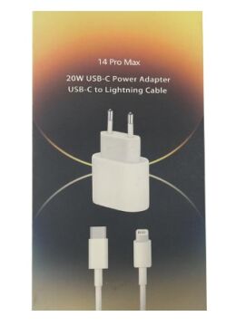 14 Pro Max USB-C Power Adaptör ve Usb Kablo