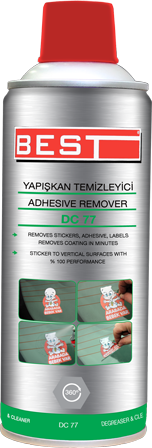 BEST YAPIŞKAN TEMİZLEYİCİ SPREY DC-77 400ML