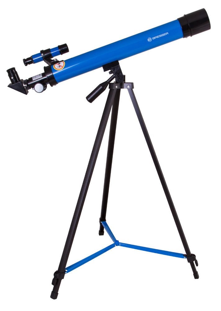 Bresser Junior Space Explorer 45/600 AZ Telescope, blue