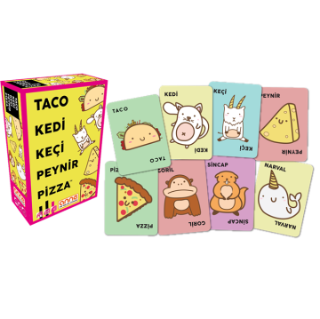 Taco Kedi Keçi Peynir Pizza Oyunu
