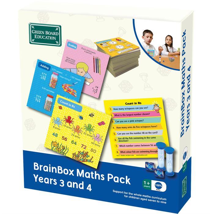 BrainBox Matematik Paketi 3-4 (Maths Pack Years 3 and 4)